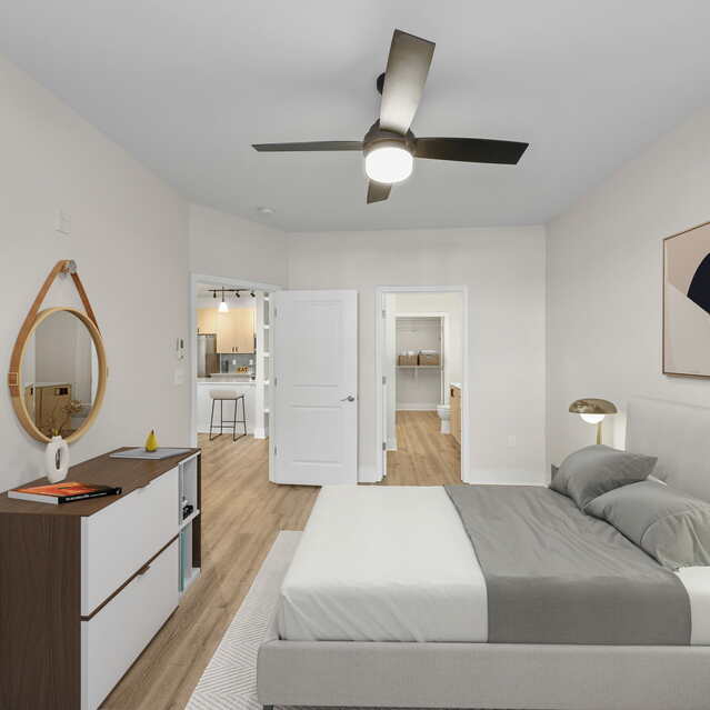 Drift Dunwoody - Renovated Apartments in Dunwoody, GA - Bedroom