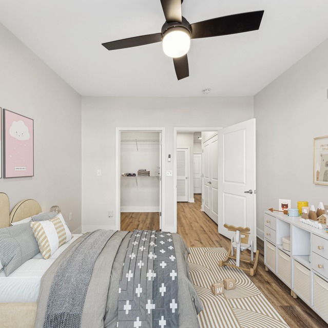 Drift Dunwoody - Renovated Apartments in Dunwoody, GA - Kids Bedroom