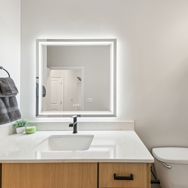 Drift Dunwoody - Renovated Apartments in Dunwoody, GA - Bathroom