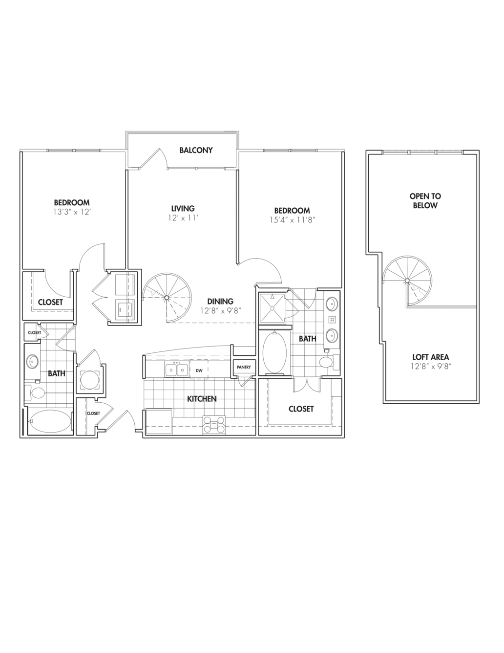 Luxury 1 & 2 Bedroom Apartments in Dunwoody, GA Drift Dunwoody